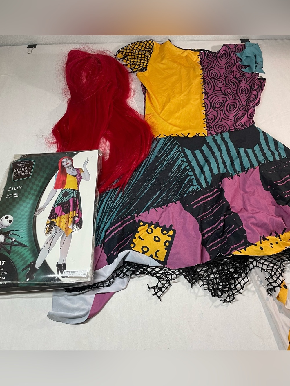 Sally Costume Dress & Wig – The Nightmare Before Christmas